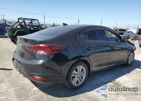 2019 Hyundai Elantra Sel z USA, uszkodzony, nr VIN 5NPD84LF2KH406529
